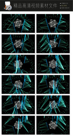 炫酷三维分离色彩专场LED视频