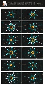 万花筒VJ动态背景视频空镜头