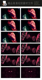 机械穿梭动感迪吧视频背景空镜头