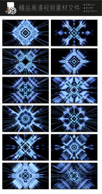 万花筒VJ动态背景视频空镜头