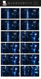 音符飘动音乐粒子世界场空镜头