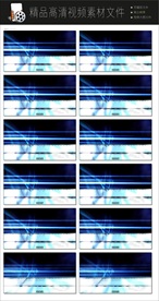 创意梦幻灯展光效闪烁变幻空镜头