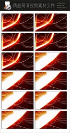 创意梦幻灯展光效闪烁变幻空镜头