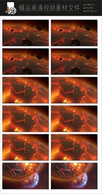 旅行旅游立体动态视频转场空镜头