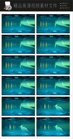 炫丽音符灯光视频合成转场空镜头