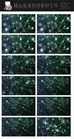 唯美新闻片头科技光晕转场空镜头