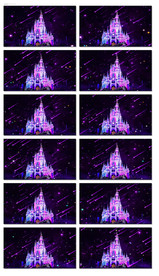 唯美大气婚礼背景视频粒子星空光