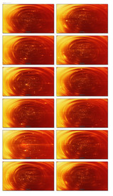 晚会婚礼唯美金色粒子瀑布视频