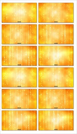 晚会婚礼唯美金色粒子瀑布视频