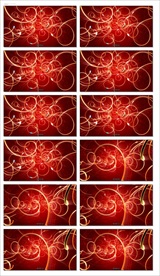 盛世花开舞台表演背景led视频