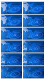 唯美大气婚礼背景视频粒子星空光