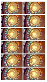 欧式婚礼背景教堂天使翅膀羽毛飘