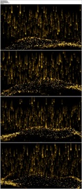 2018金色星雨LED视频