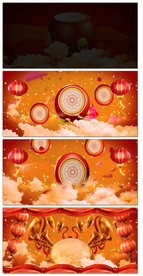 火爆盛大开盘LED视频喜庆开业