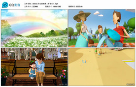 妈妈宝贝 LED大屏幕背景视频