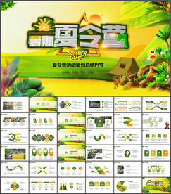 暑期夏令营PPT拓展训练PPT
