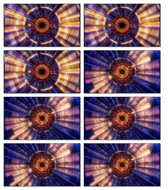 金色粒子蒲公英特效背景素材