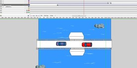 转体桥的动画作业15秒动画