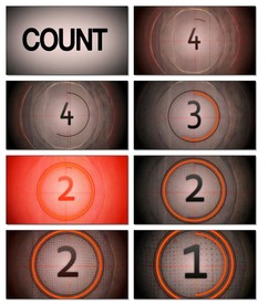 倒计时视频开场素材led片头下