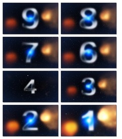 倒计时视频开场素材led片头下