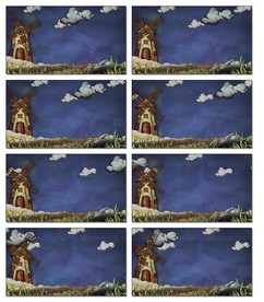 神秘星空银河LED视频素材