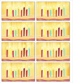 卡通动画童年儿童背景视转场视频