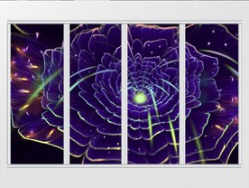 现代简约时尚炫彩移门