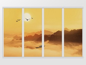 新中式唯美移门