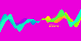 炫彩质感背景山峰潮流元素