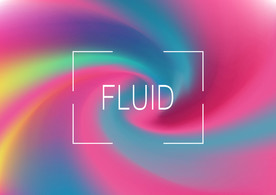 炫彩质感抽象扭曲空间背景