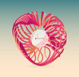 创意质感不规则图形