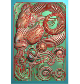 十二生肖羊玉雕挂件46牌精雕图