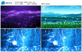 风酥雨忆 舞台背景视频成品