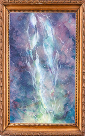 抽象星空装饰画