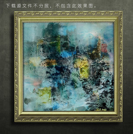 抽象油画装饰画挂画