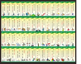5S管理挂画