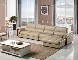 休闲皮沙发背景