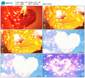 感恩的心LED舞台大屏背景视频