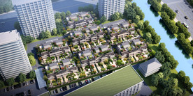 联排别墅景观绿化