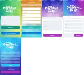 UI界面手机网页分层文件