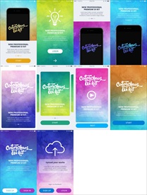 UI界面手机网页分层文件