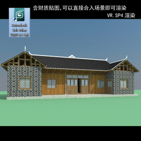 中式建筑 中式多层 中式别墅