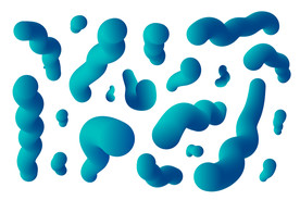 炫彩商业综合体几何图形