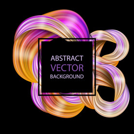 炫彩质感商业综合体海报背景板