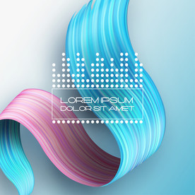 炫彩质感商业综合体海报背景板