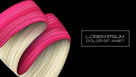 炫彩质感商业综合体海报背景