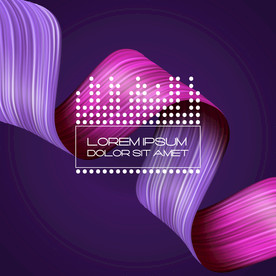 炫彩质感商业综合体海报图形