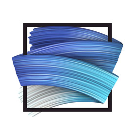 炫彩质感商业综合体不规则图形