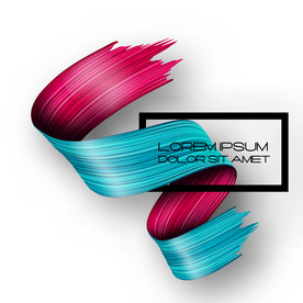 创意旋转质感商业综合体几何图形