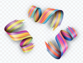 炫彩商业质感综合体不规则图形